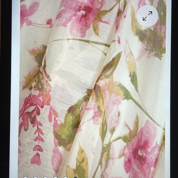 Mood of the night cream floral maxi dress - Picture 5 of 6